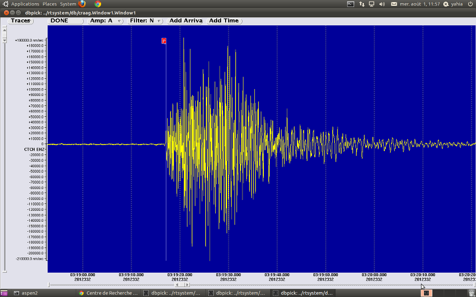 Secousse de magnitude 3.0 localisée à 4 km Est de Bordj El Kiffan à la wilaya d’Alger