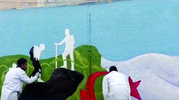 Campagnes de nettoyage et fresques murales, une autre façon de s’exprimer