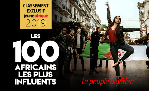 Jeune Afrique: le peuple algérien parmi les 100 personnalités les plus influentes d’Afrique