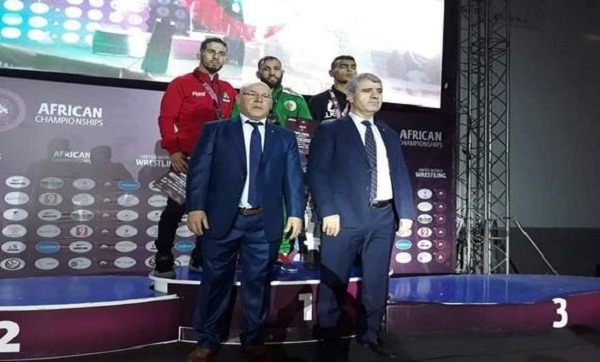 Lutte libre/Championnat d&rsquo;Afrique (6e J): cinq médailles dont 1 en or pour l&rsquo;Algérie