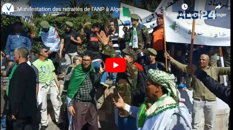 Rassemblement en soutien à l’Armée à Alger centre