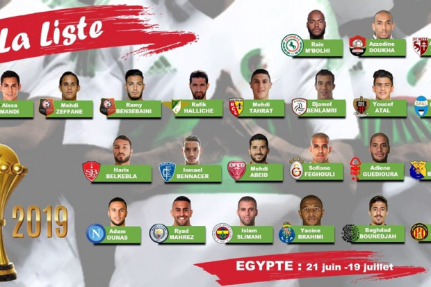 EN: Belmadi dévoile sa liste des 23 pour la CAN