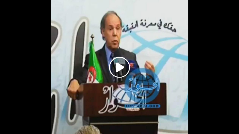 Mokrane Ait Larbi critique Gaid Salah ! [vidéo]