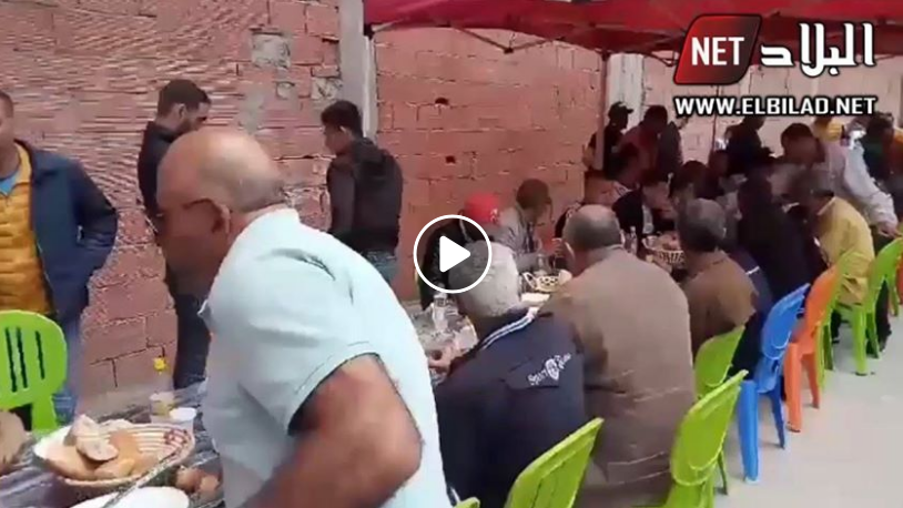 Déjeuner collectif à Bordj Bou Arreridj à l’occasion de la marche du 11e vendredi [vidéo]