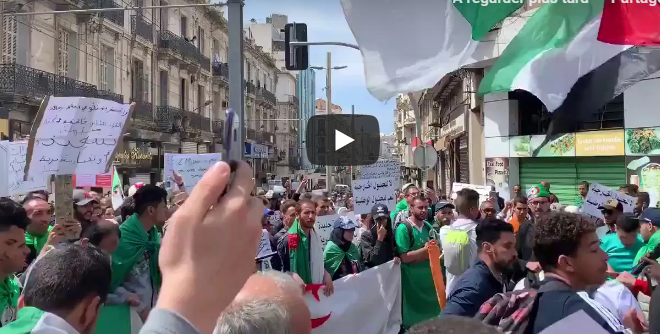 11e vendredi de contestation: Forte mobilisation à Oran [vidéo]