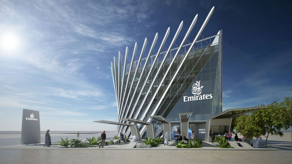 Emirates dévoile son pavillon pour l&rsquo;Expo 2020 à Dubaï se focalisant sur l&rsquo;avenir de l&rsquo;aviation commerciale