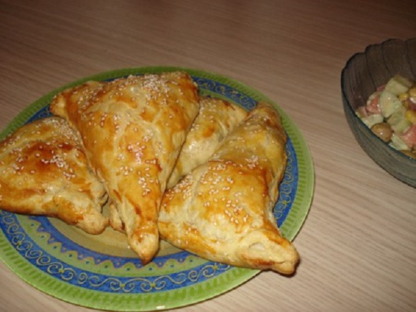 Feuilletés aux thon et pommes de terre