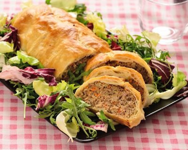 Pain de viande en croûte