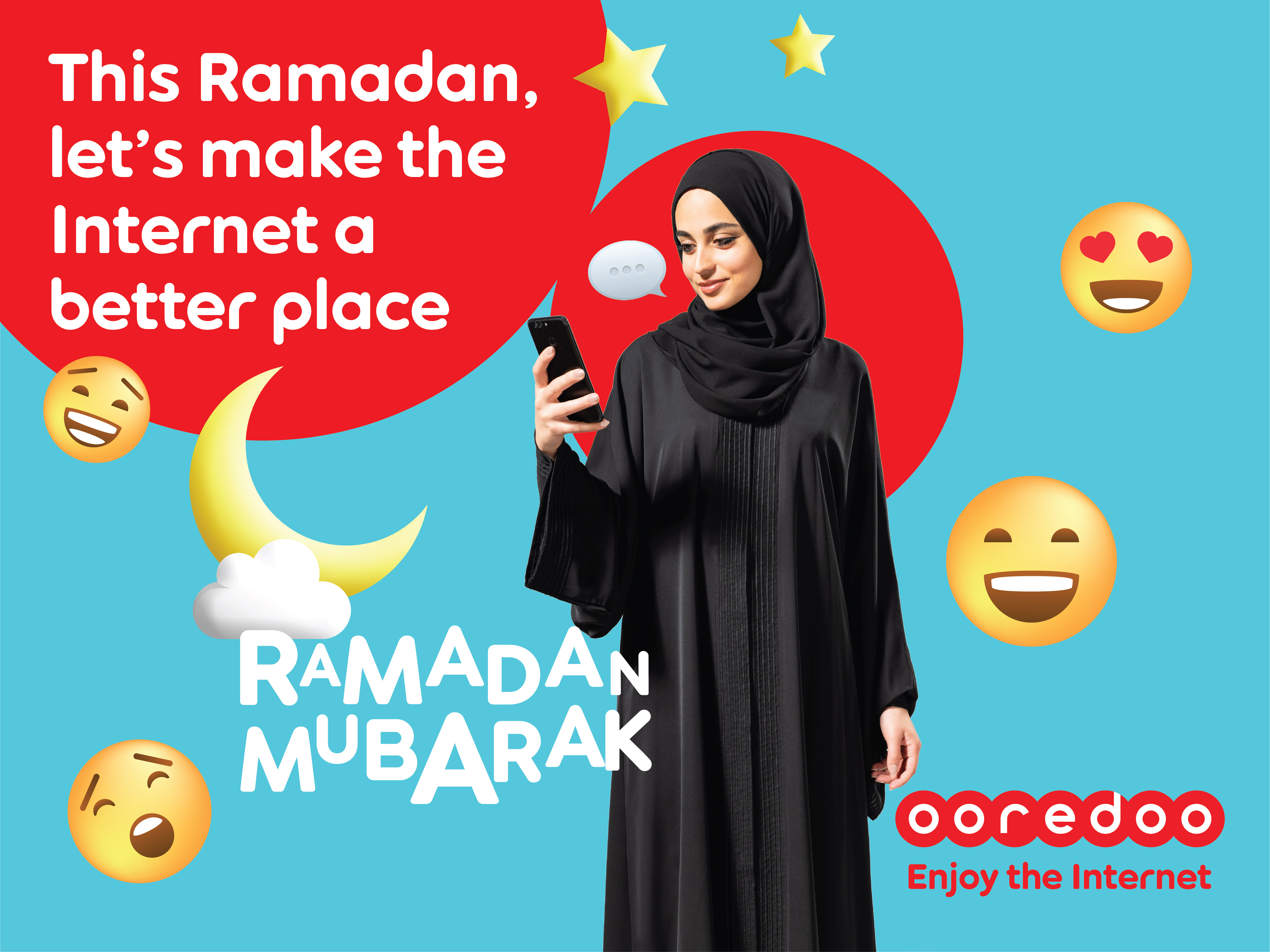 Le groupe Ooredoo lance une nouvelle campagne en ce mois de Ramadhan pour encourager l’Internet sécurisé