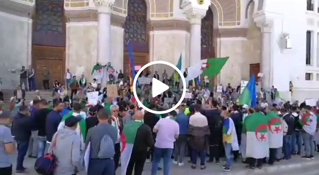 12e vendredi : début de la manifestation à Alger [vidéo]