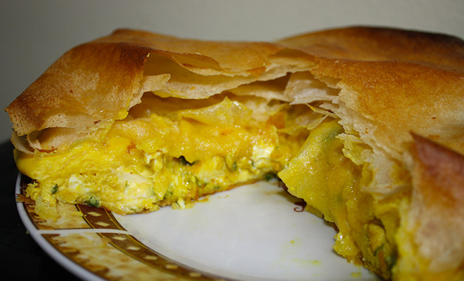 Tajine malsouka au poulet