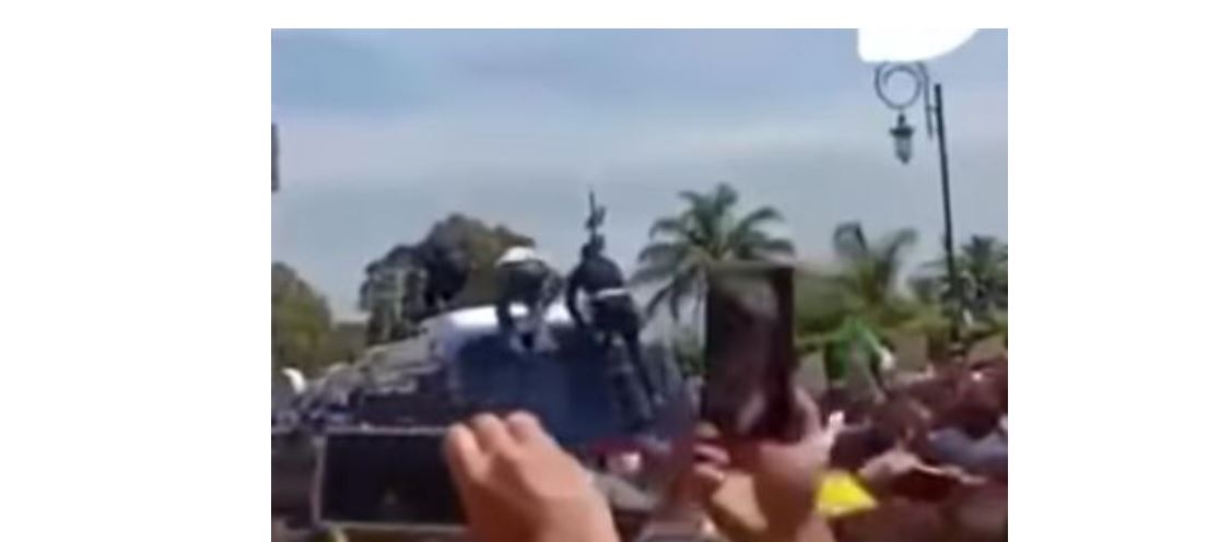 Policier agressé: deux manifestants accusés de tentative d’homicide volontaire sont placés en détention provisoire