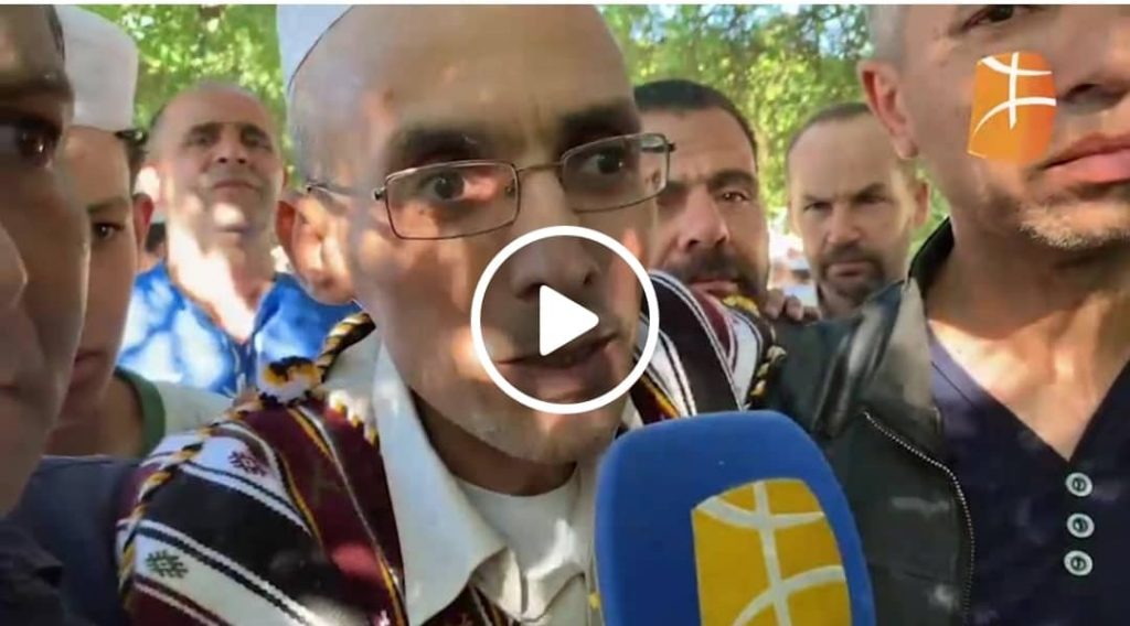 Aouf Hadj Brahimi était présent à l&rsquo;enterrement de Dr Fekhar [vidéo]