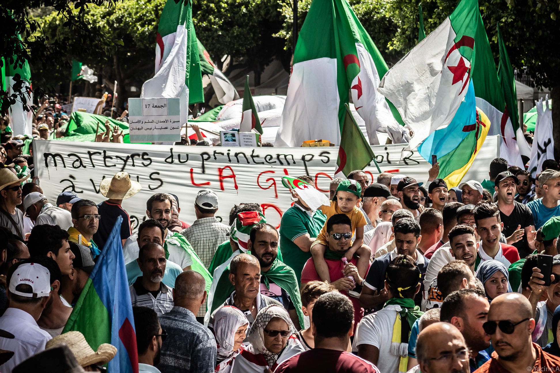 Plus belles photos du 17e vendredi à Alger par Yacine Aouli