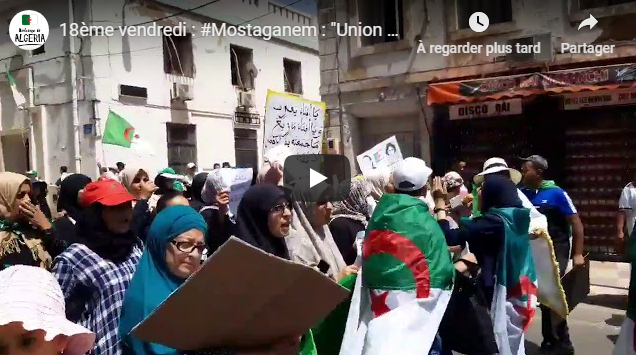 Mostaganem : « Union nationale pour assainir El-Mouradia »