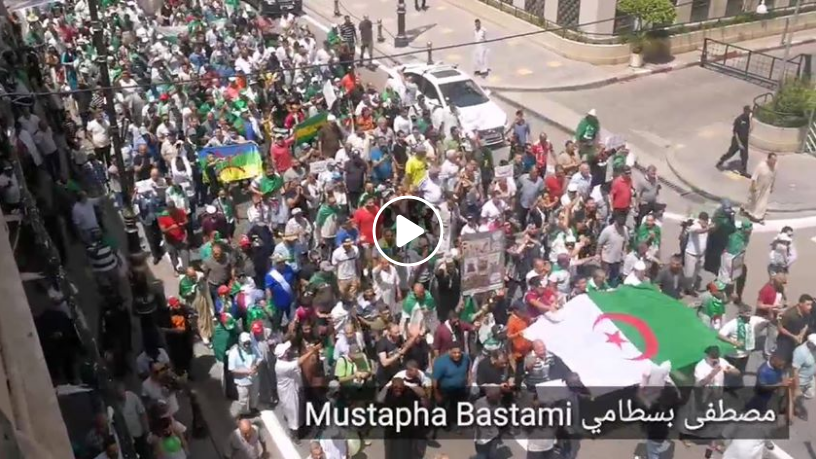 18e vendredi: les manifestants affluent dans le centre d’Alger