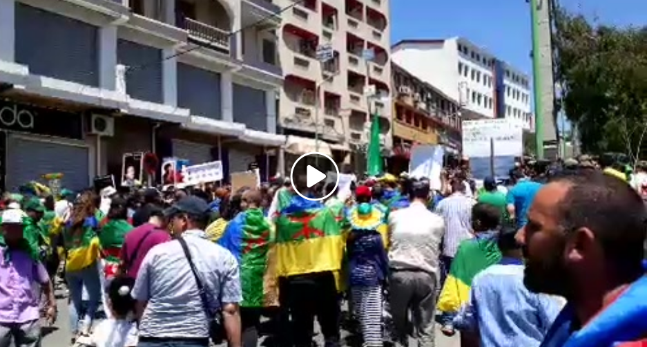 19e vendredi: imposante marche à Tizi Ouzou !