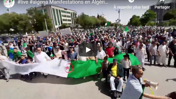 Des milliers de manifestants marchent à Bordj Bou Arreridj !