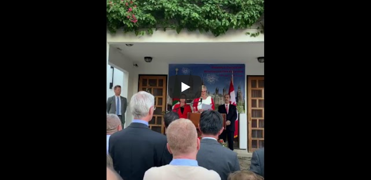 Quand l&rsquo;ambassadrice du Canada s’exprime sur la transition démocratique en Algérie ! [vidéo]