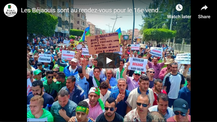 Les Béjaouis sont au rendez-vous pour le 16e vendredi [vidéo]