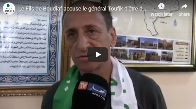Le Fils de Boudiaf accuse les généraux Toufik et Nezzar d’être derrière l’assassinat de son père  !