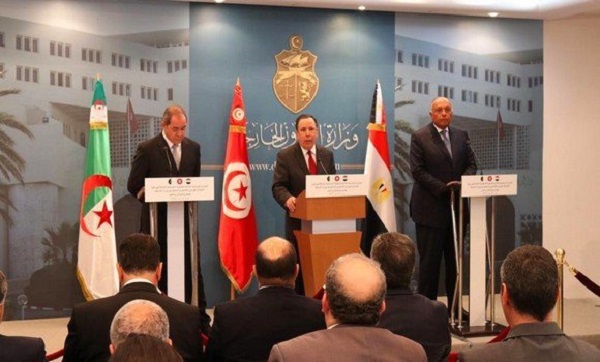 Libye: les ministres des AE de l’Algérie, de la Tunisie et de l’Egypte réaffirment leur appui à la solution politique