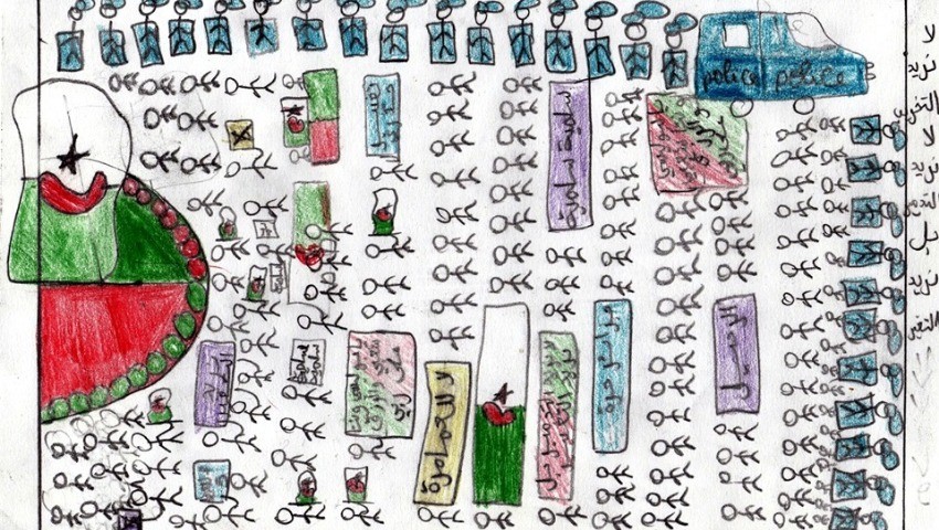 El Hirak, thème d’un workshop dessin avec les enfants : Redessiner l’Algérie avec Fatima Chafaâ