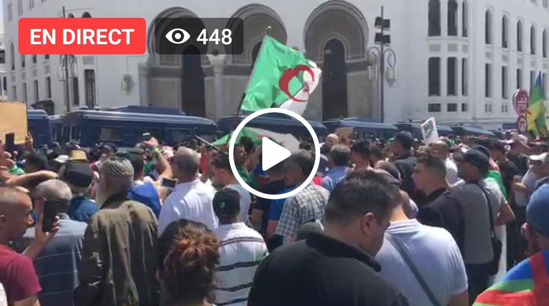 Début de la manifestation du 17e vendredi à Alger [vidéo]