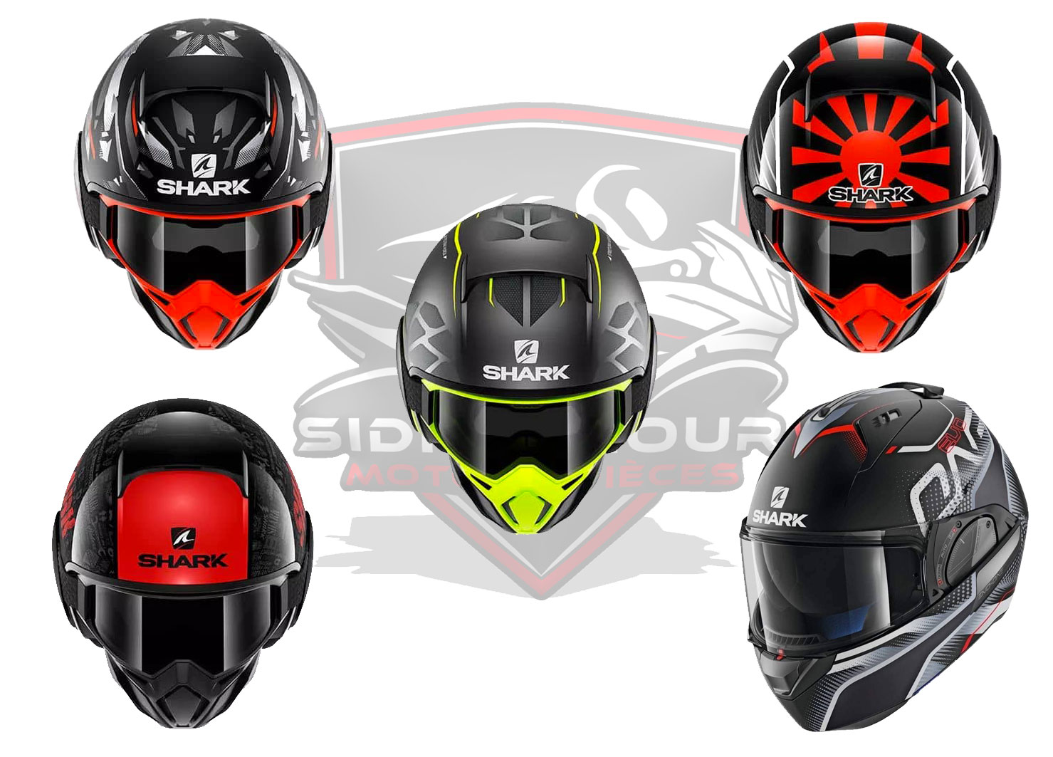 Sidi Achour Motos pièces annonce l’arrivée de la collection Shark 2019