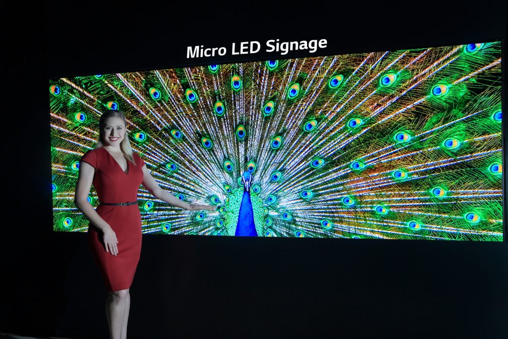 à INFOCOMM, LG impressionne avec des solutions LED professionnelles et innovantes menées par des signaux micro LED