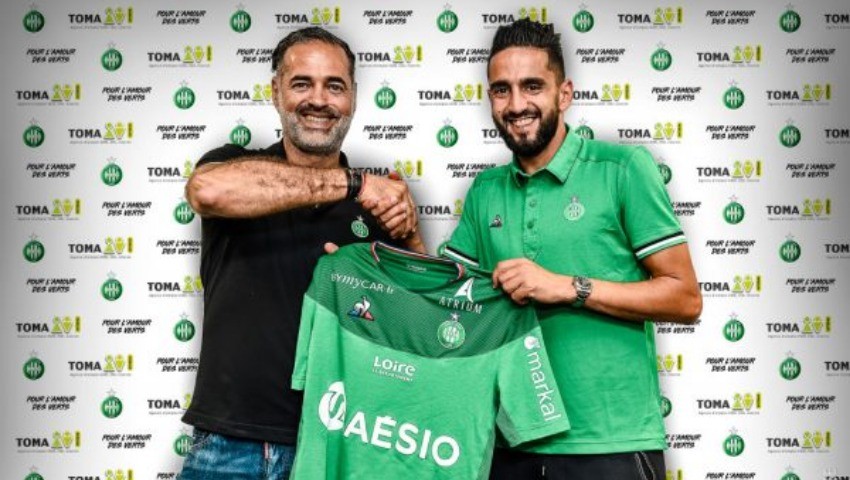 AS Saint-Etienne : Boudebouz officiellement Vert