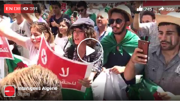 En direct /20e Mardi : Début de la manifestation des étudiants.