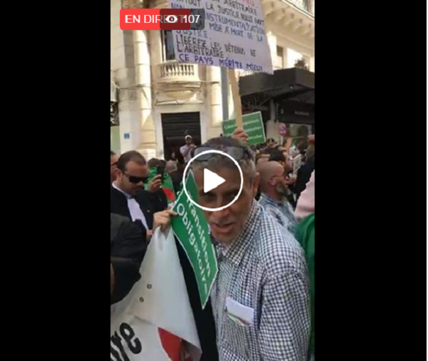 Un rassemblement des avocats devant le tribunal de Sidi M’hamed à Alger pour la libération des détenus d’opinion