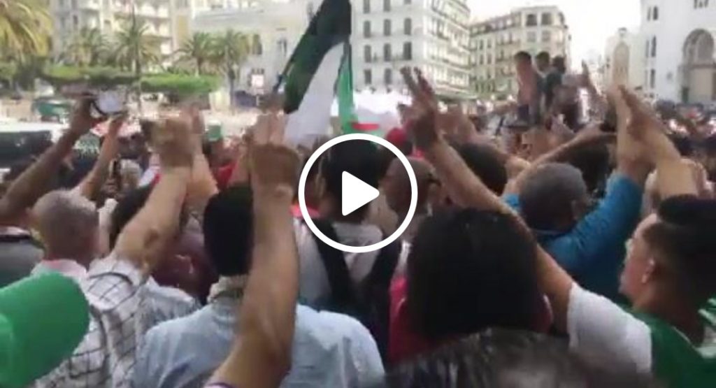 Début de la manifestation du 20e vendredi à Alger [vidéo]