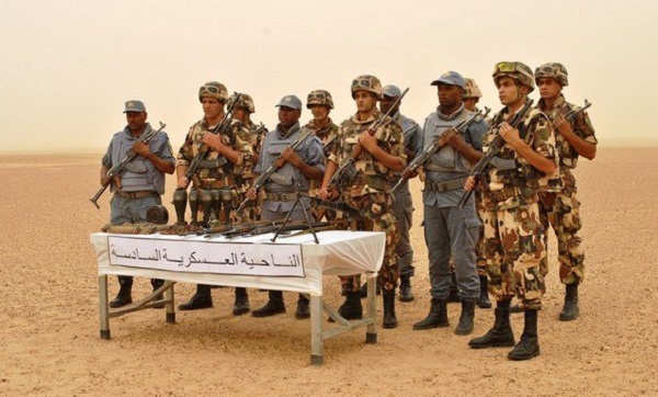 Une cache d’armes et de munitions découverte à Tamanrasset (MDN)