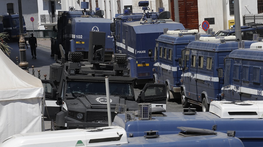 Mouvement populaire: Le dispositif sécuritaire toujours imposant, malgré les promesses de Bensalah