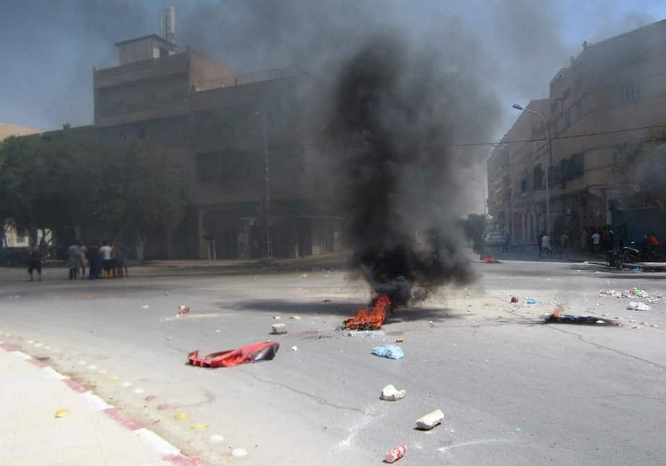 Biskra: 4e jour de manifestation pour des meilleures conditions de vie