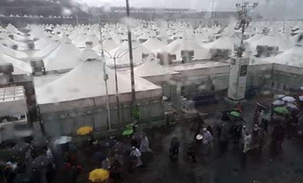 Arabie Saoudite: de fortes averses enregistrées à Mina