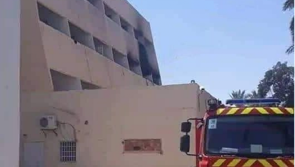 Un incendie s&rsquo;est déclenché à l’hôpital de Ouargla