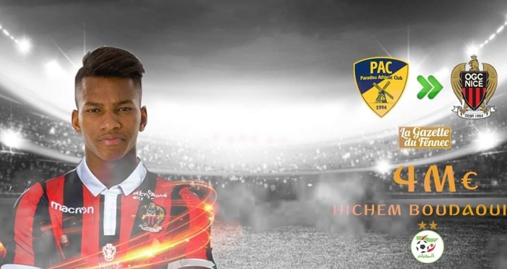 Le jeune Hichem Boudaoui rejoint l’OGC Nice !