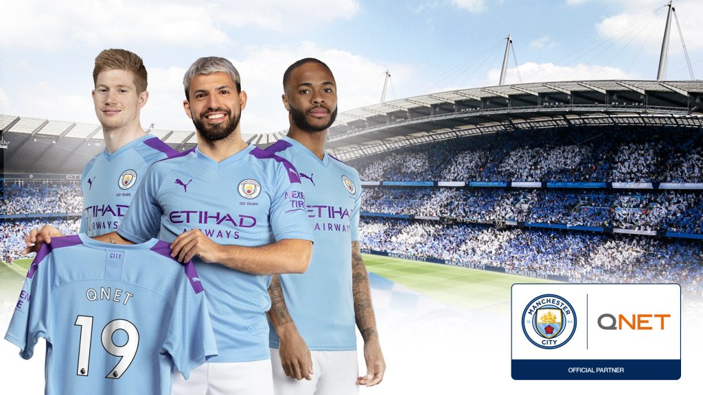 Manchester City étend son partenariat avec QNET
