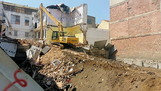 Effondrement partiel de l’école primaire Khaled-Ibn El-Walid