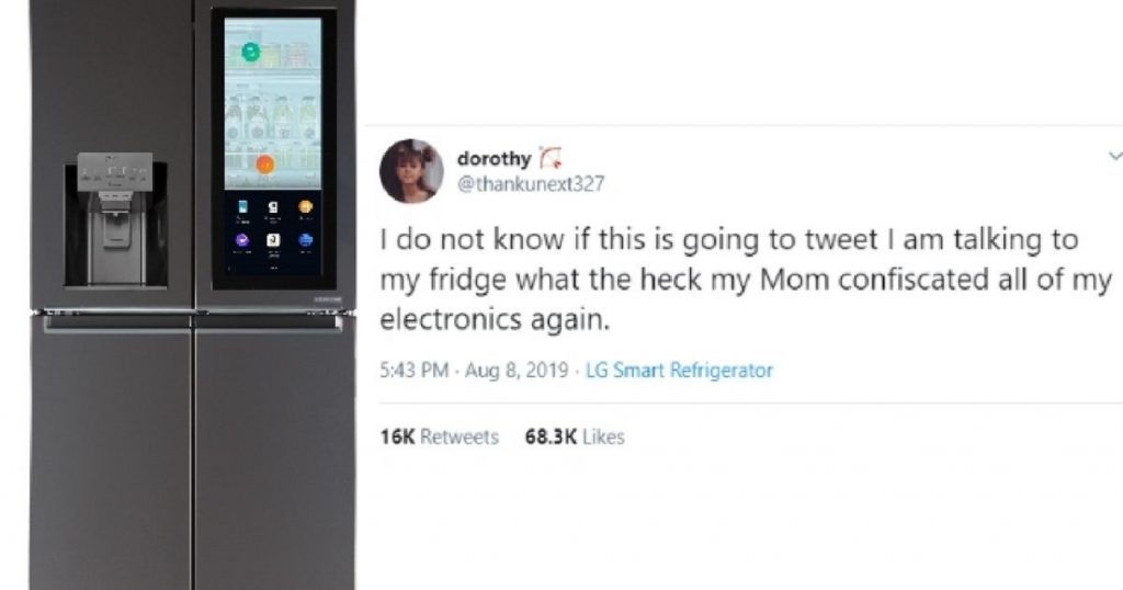 Privée de téléphone par sa mère, une ado tweete de son réfrigérateur connecté