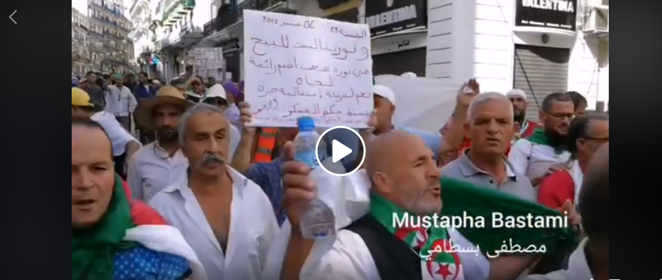 29e vendredi: début du rassemblement à Didouche Mourad