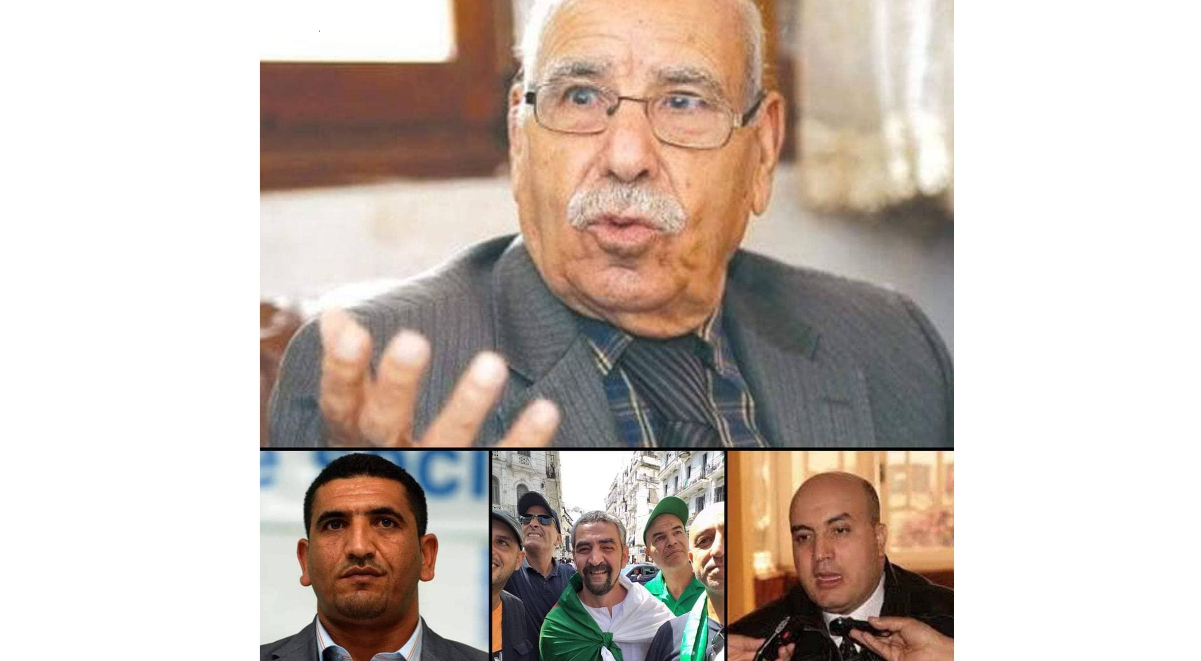 Bouchachi rend visite à Bouregaa et aux activistes Tabbou, Benlarbi et Boumala