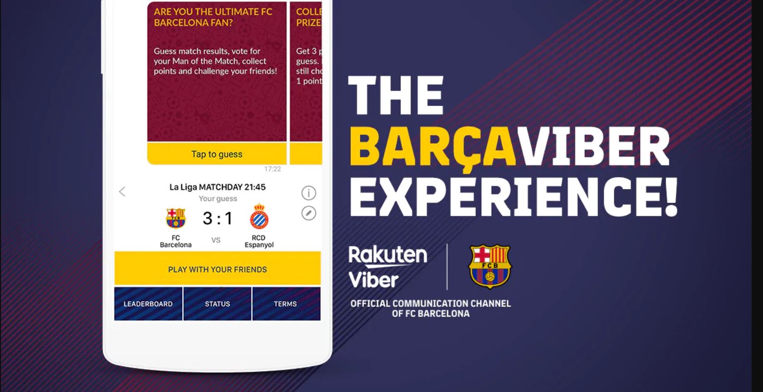 Le FC Barcelone honore un fan algérien grâce à son chatbot officiel Viber