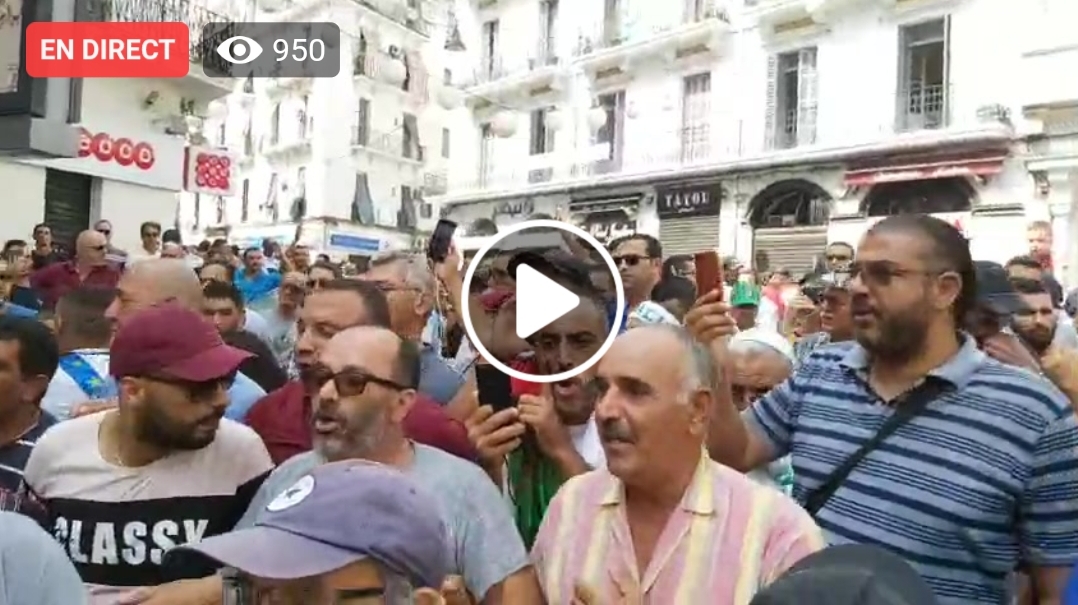 31e vendredi à Alger : En direct de Didouche Mourad