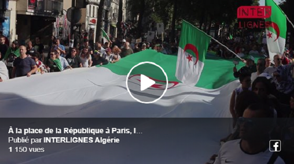 Paris : Les résidents algériens en France sont sortis, eux aussi, pour dire « non à la prochaine présidentielle ».