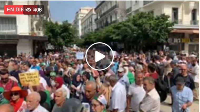 30ème mardi de protestation : les manifestants sont arrivés à la rue D’Isly