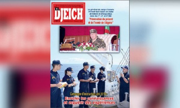 Revue El Djeïch : « L’ère des dictats et de la fabrication des présidents est définitivement révolue »